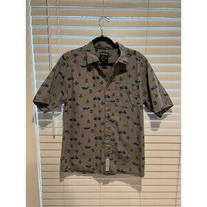 Kavu Short Sleeve Button Up Shirt‎ - Size M